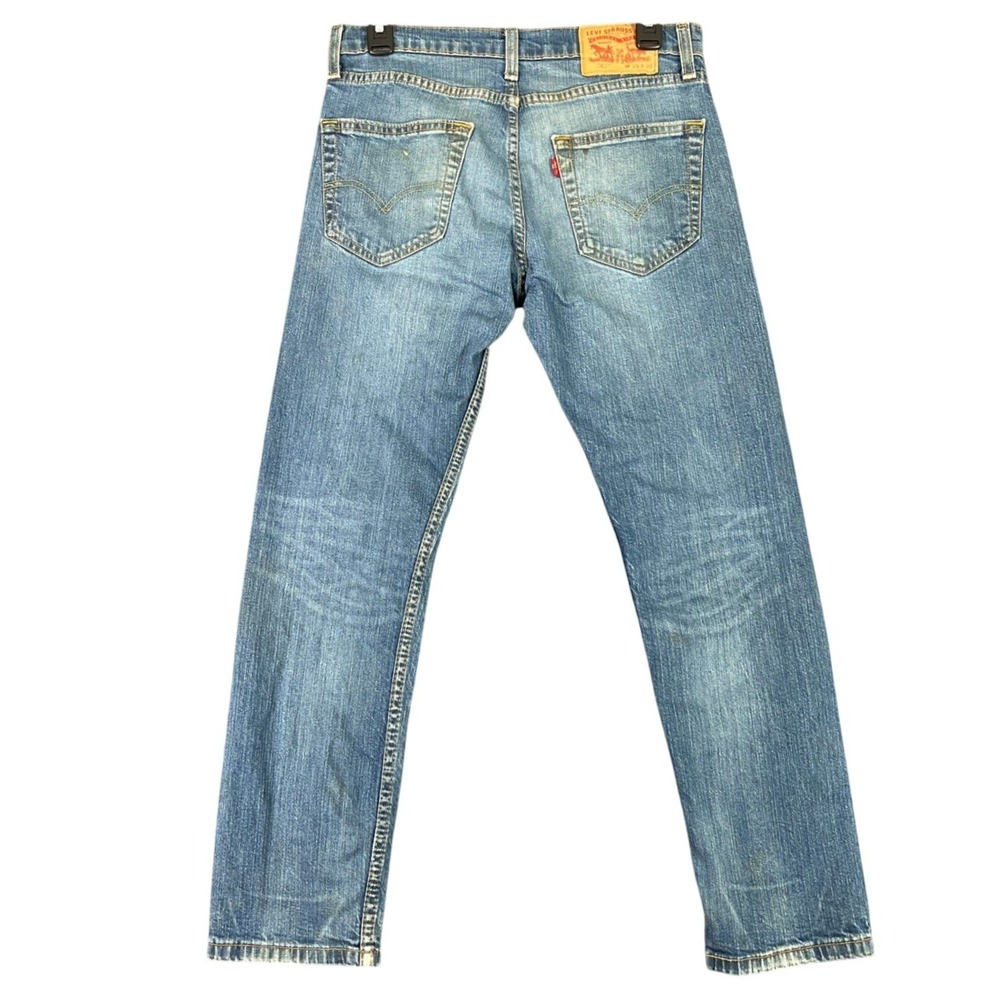 Levi Levis 502 Slim Tapered Jeans Mens 29x27 Indie Grunge Skater